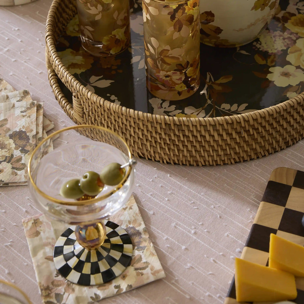 Butterfly Hill Cocktail Paper Napkins