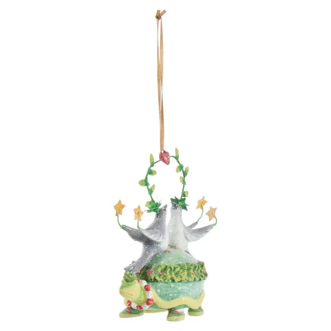 Patience Brewster 12 Days 2 Turtle Doves Ornament