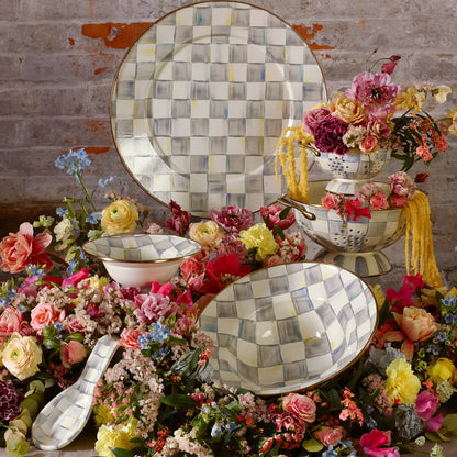 Rosy Check Serving Platter