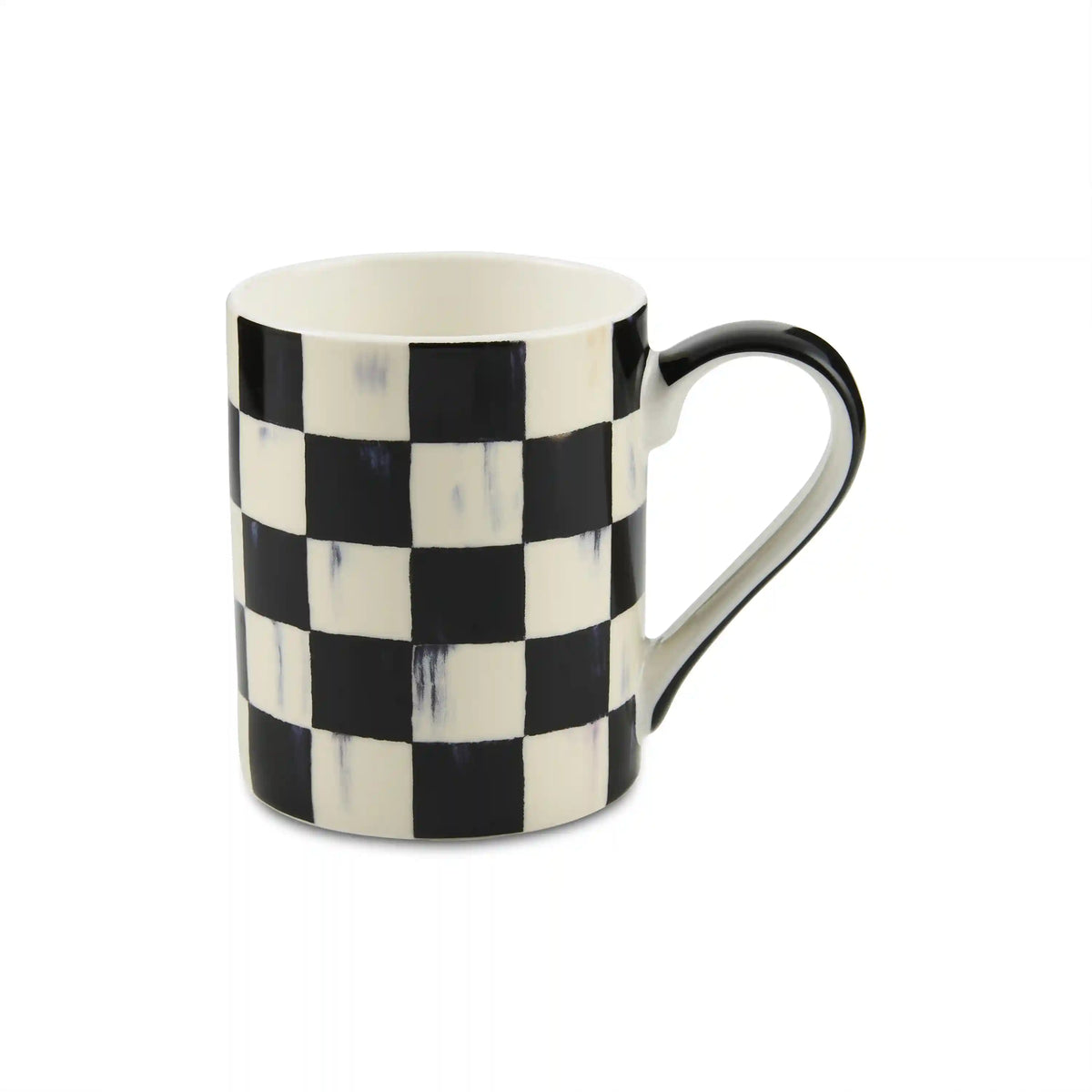 Sterling Check Porcelain Mug