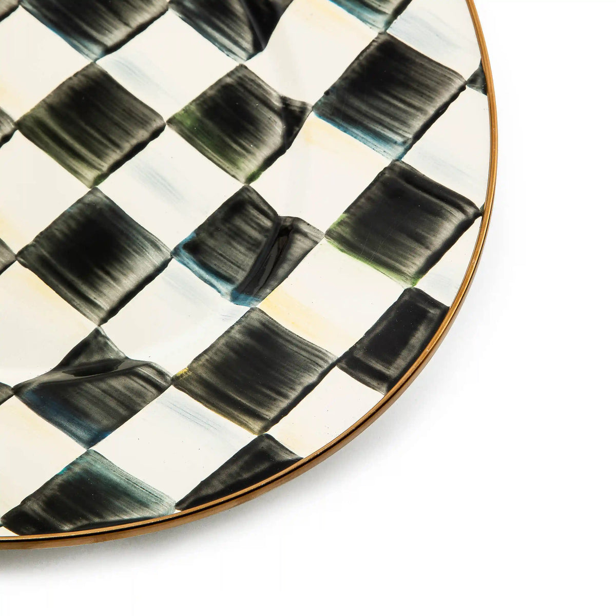 Courtly Check Large Oval Platter