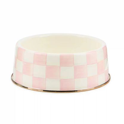 Sterling Check Large Pet Dish