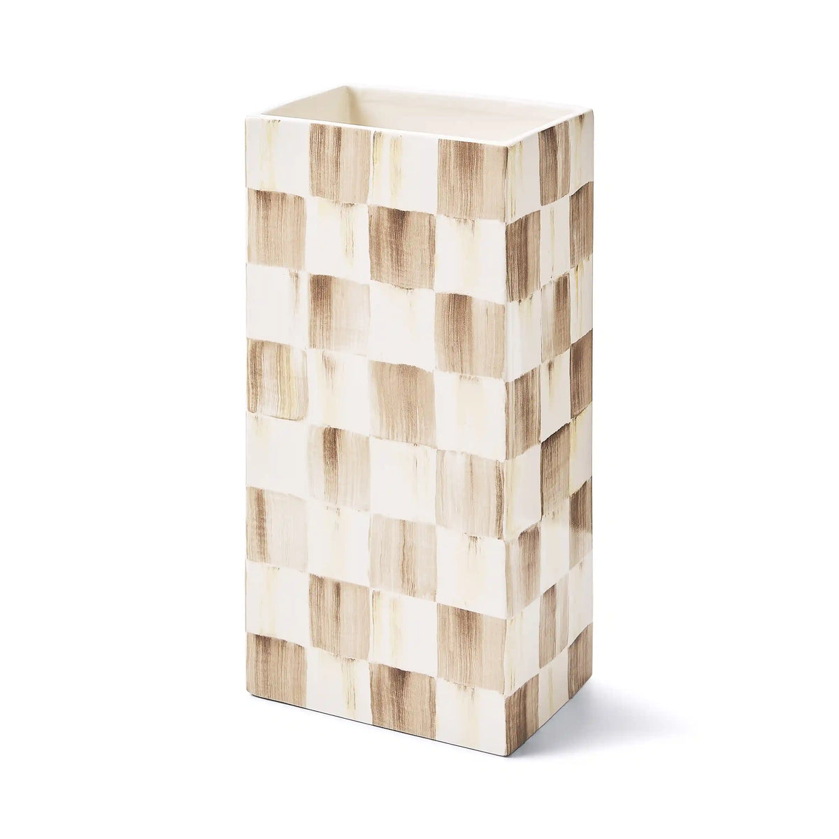 Courtly Check Pillar Vase
