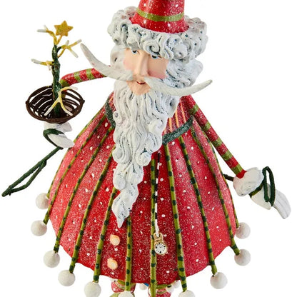 Patience Brewster Dash Away Dashing Santa Figure