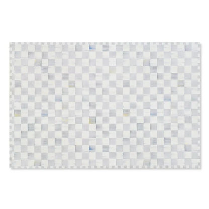 Sterling Checkered 5' x 7'6" Washable Rug