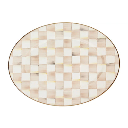 Rosy Check Large Oval Platter