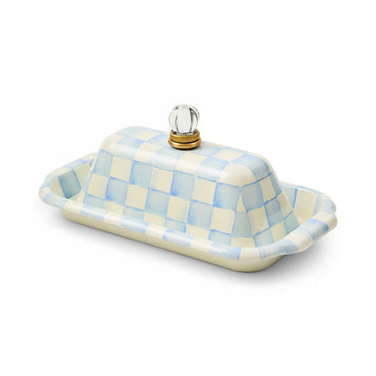 Violet Check Butter Box