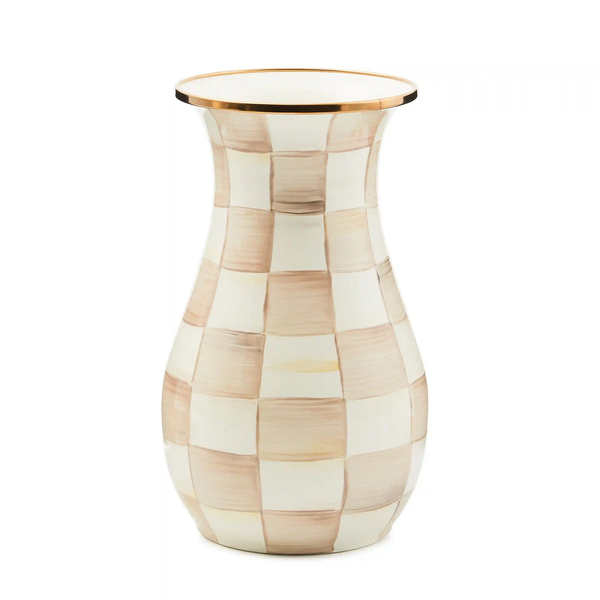 Rosy Check Tall Vase