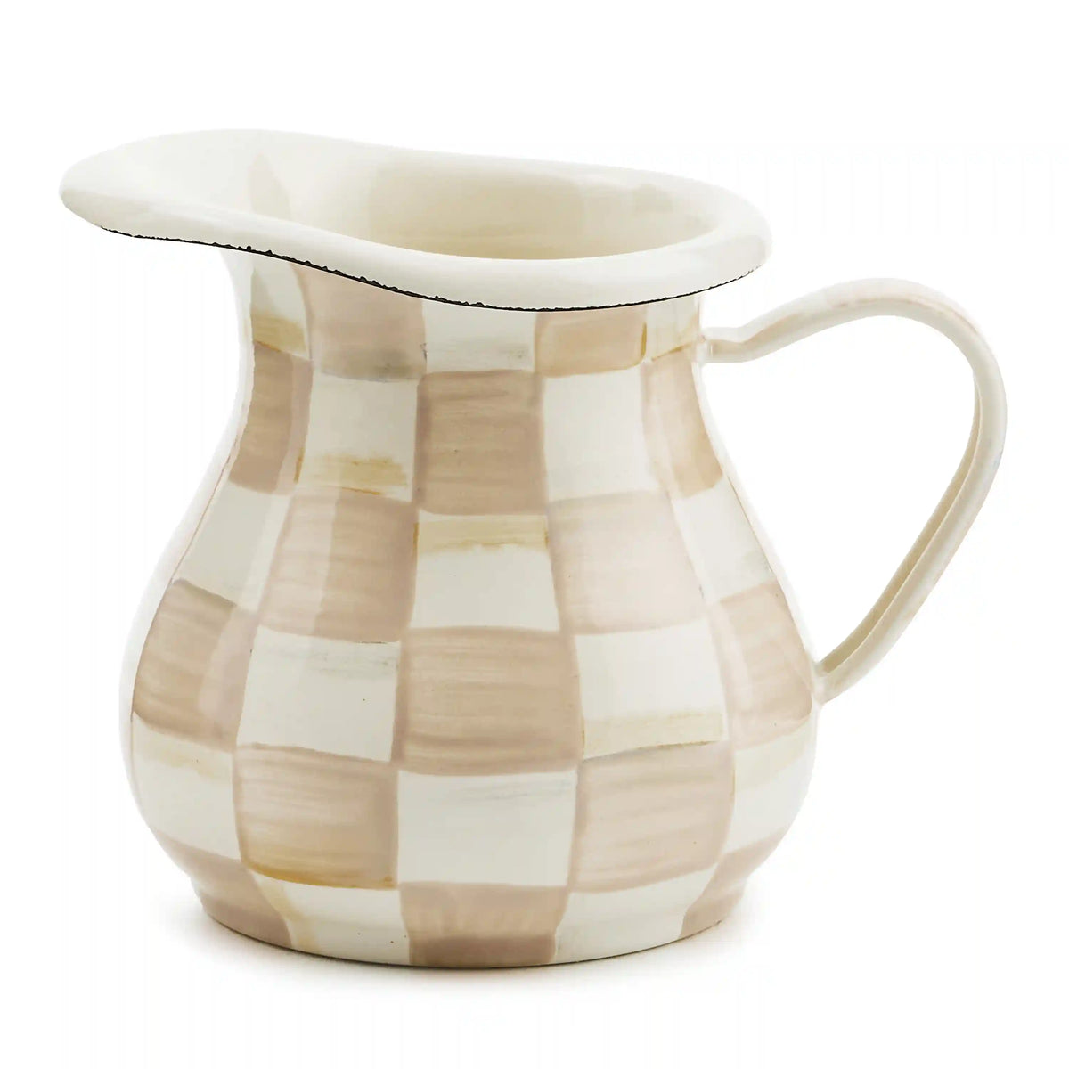 Sterling Check Creamer
