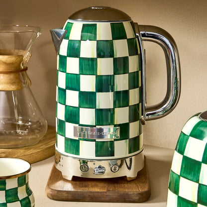 Royal Check Electric Kettle