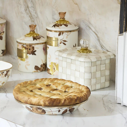 Courtly Check Recipe Box