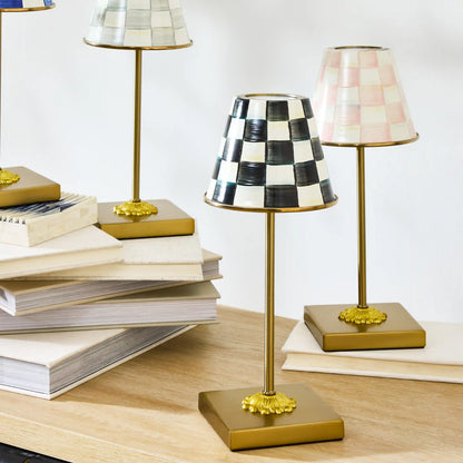 Rosy Check LED Rechargeable Cafe Table Lamp