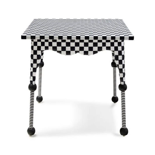Gambit Check Outdoor Patio Dining Table