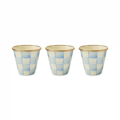 Rosy Check Herb Pots, Set of 3