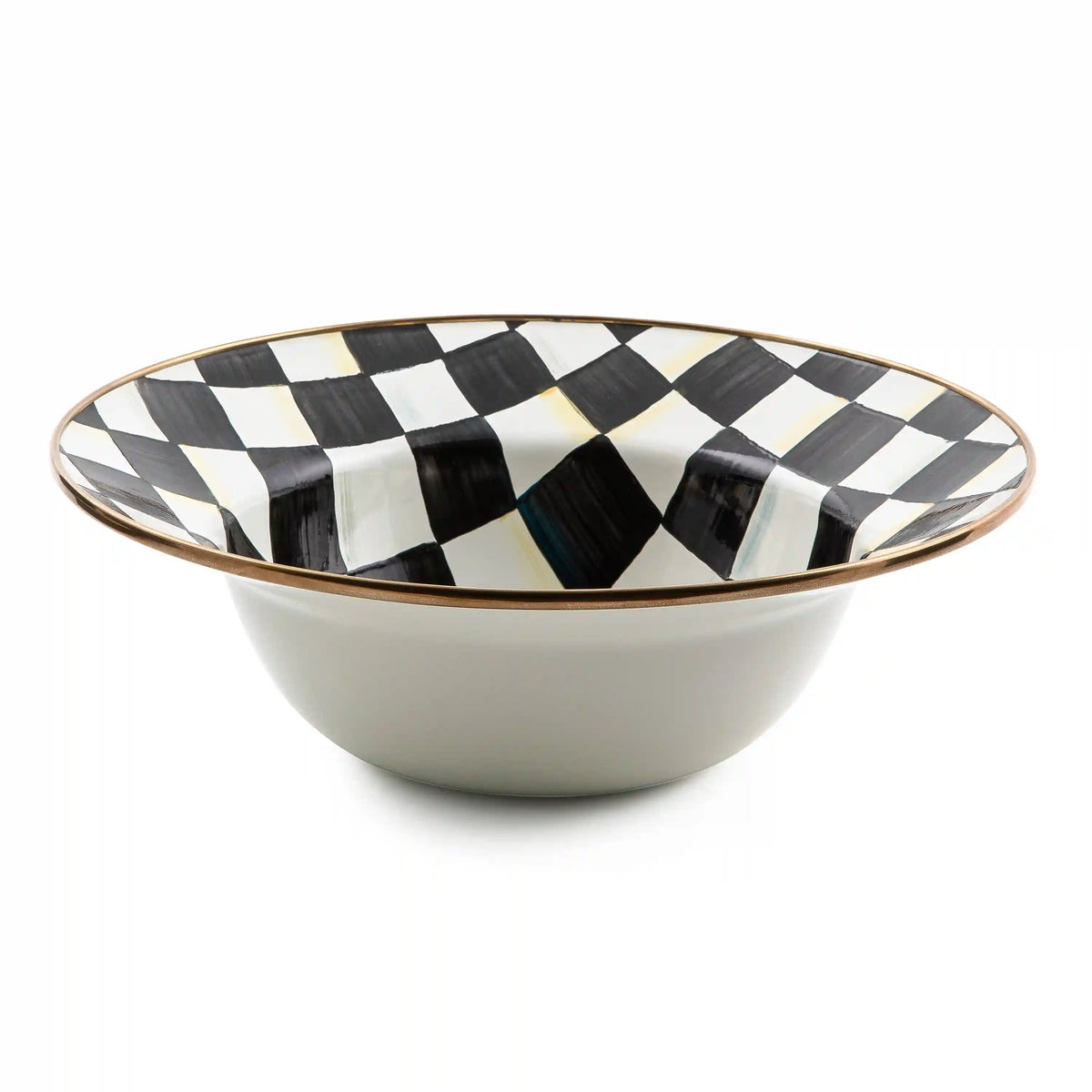 Sky Check Serving Bowl