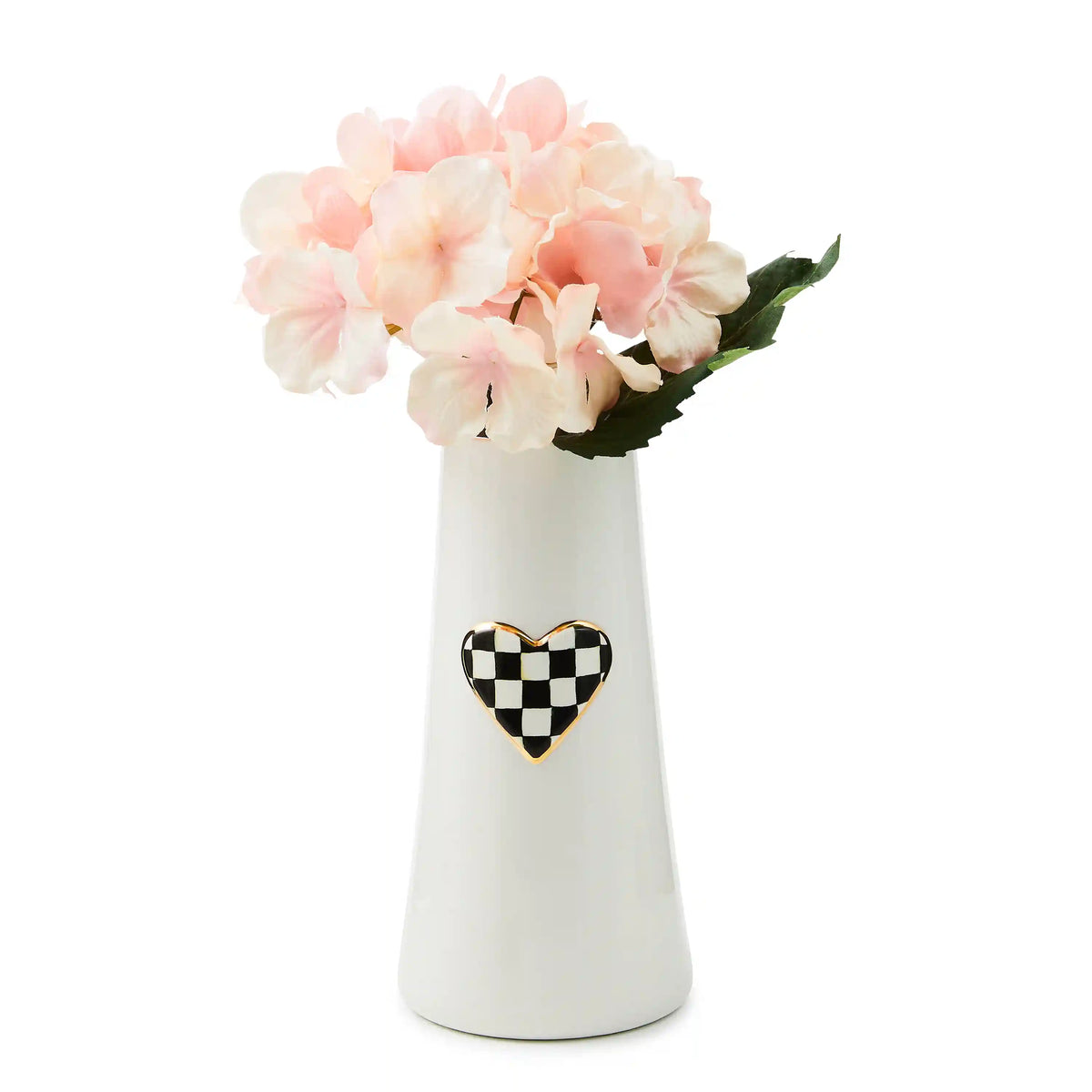 Courtly Check Short Heart Vase