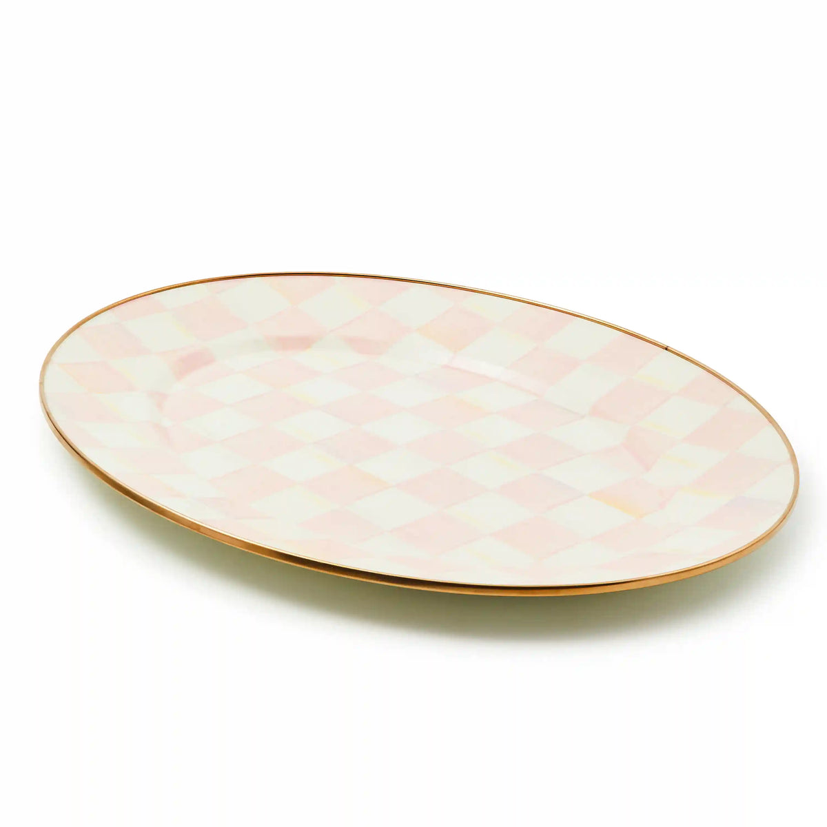 Courtly Check Large Oval Platter