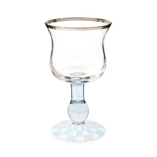 Gray Malin Ski Holiday Wine Glass