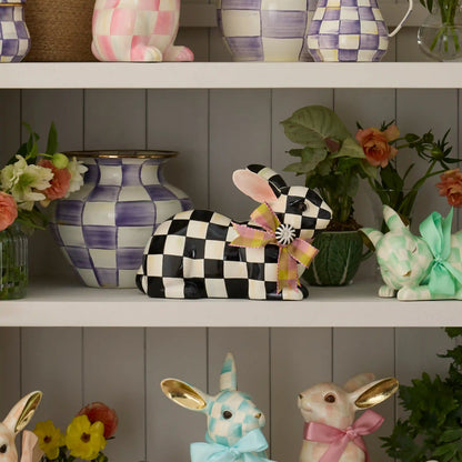 Sterling Check Standing Bunny