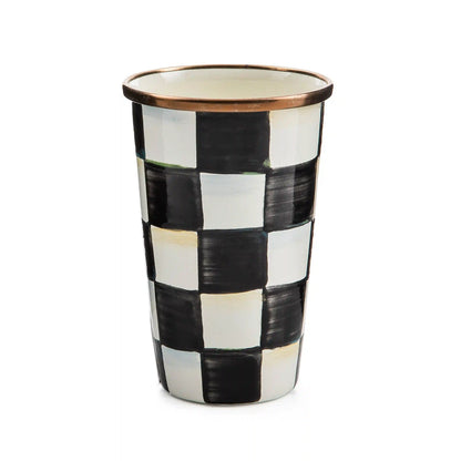Mocha Check 20 Ounce Tumbler