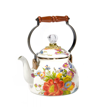 Sterling English Garden 2 Quart Tea Kettle
