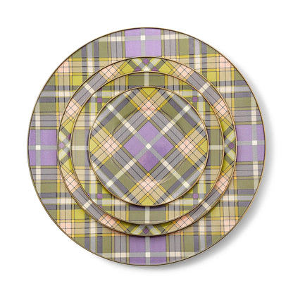 Tartan Black Serving Platter