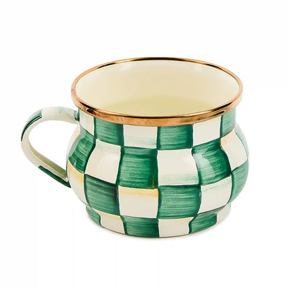 Sky Check Teacup