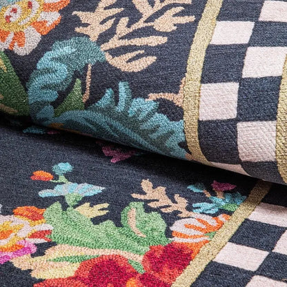 Flower Market 3' x 5' Washable Rug