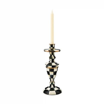 Mocha Check Short Candlestick
