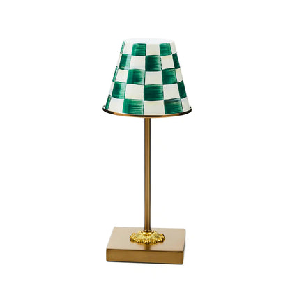 Rosy Check LED Rechargeable Cafe Table Lamp