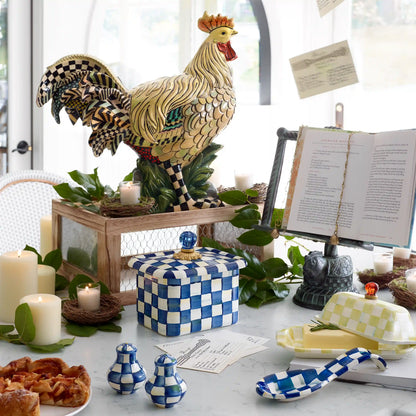 Courtly Check Large Salt & Pepper Shakers