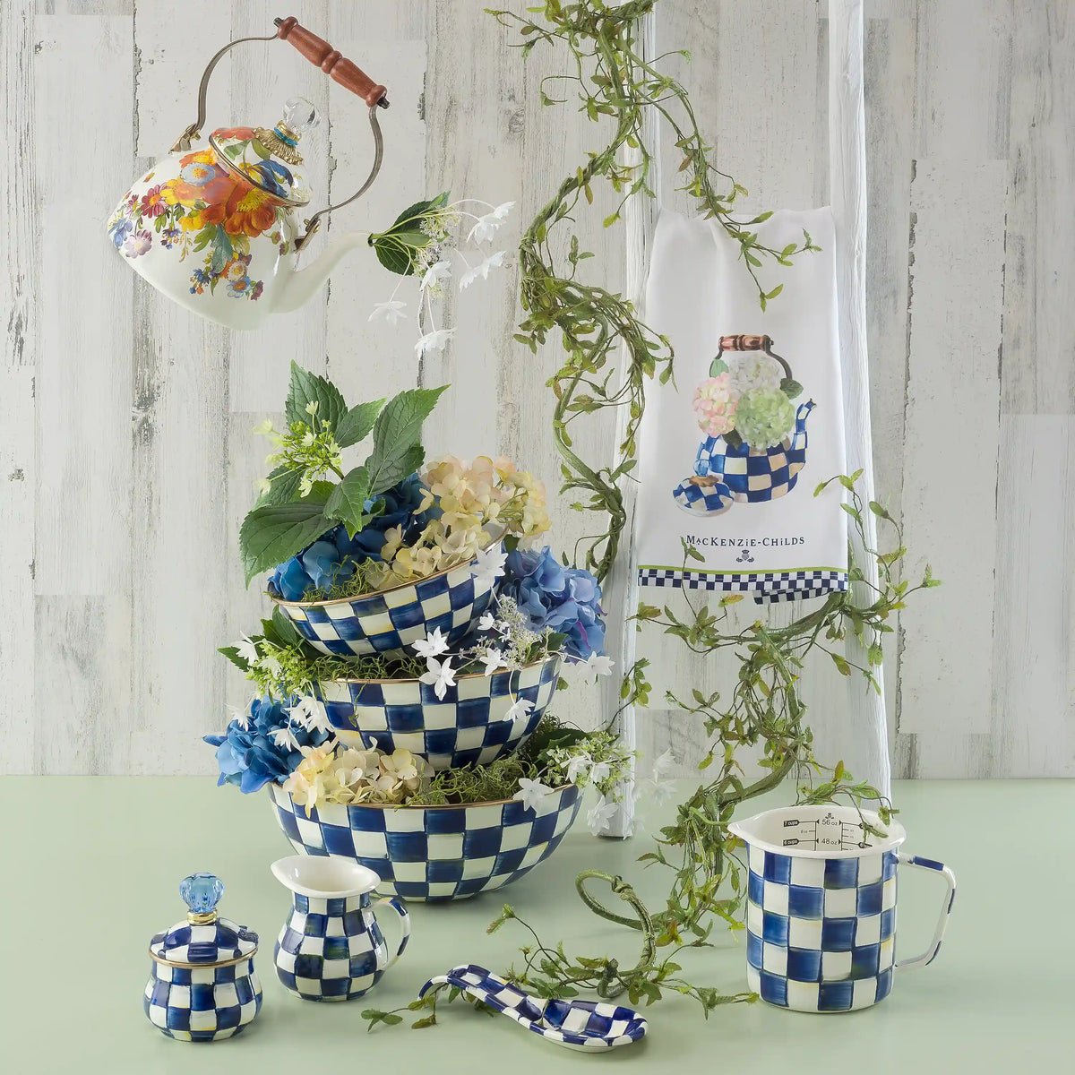 Sterling Check Creamer