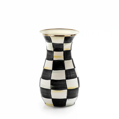 Wild Rose Brown Tall Vase