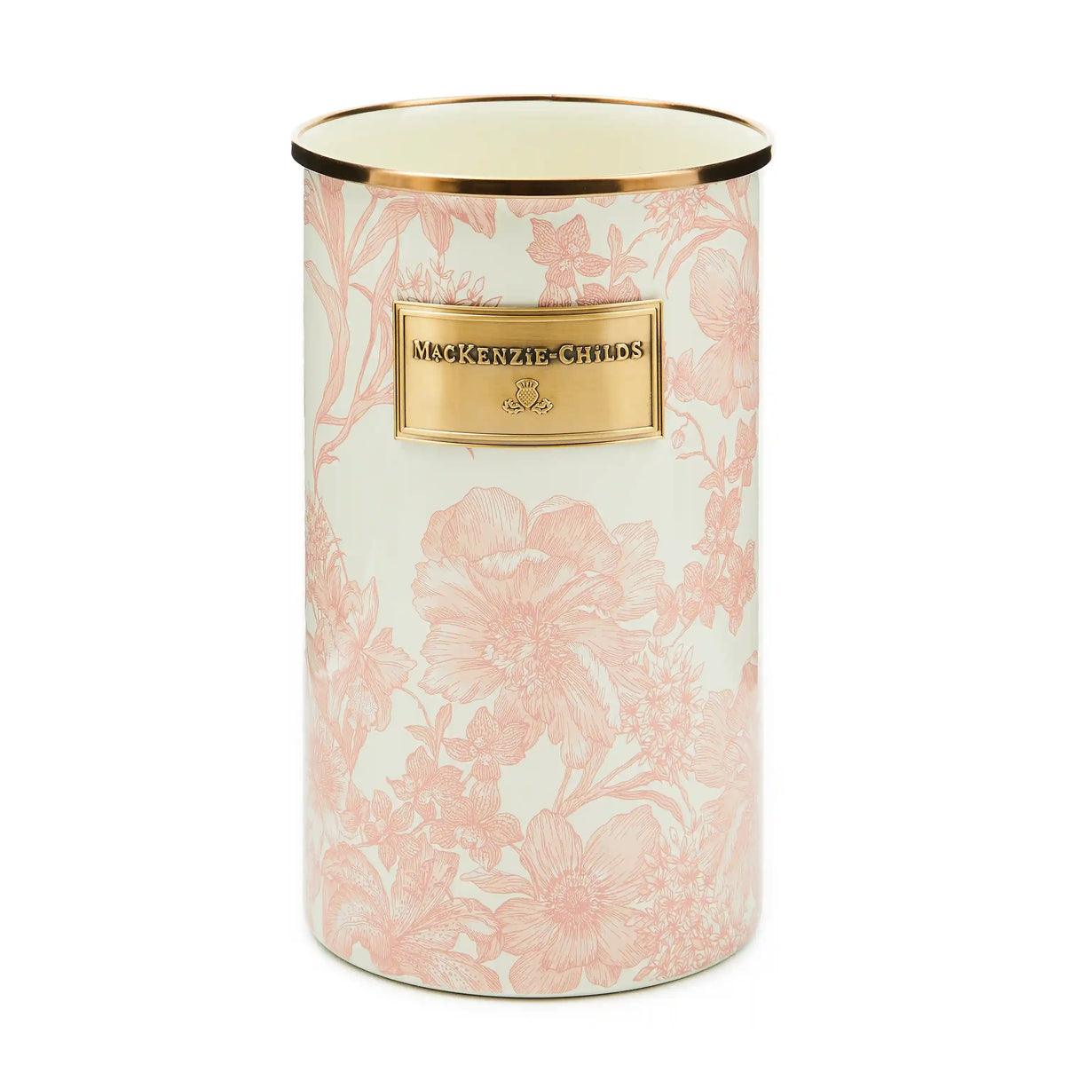 Wildflowers Pink Utensil Holder