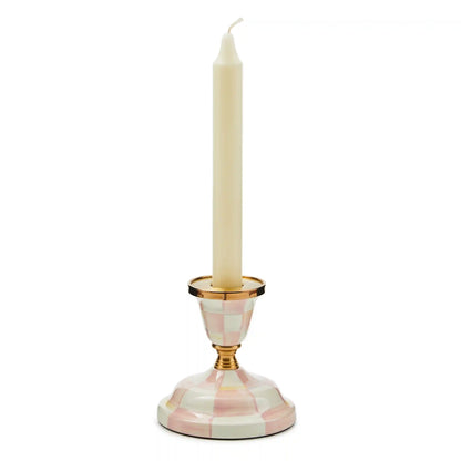 Mocha Check Short Candlestick