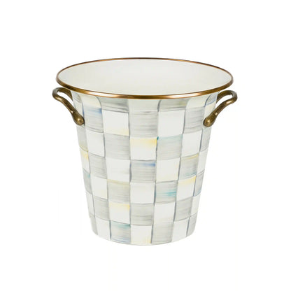Violet Check Wine Cooler