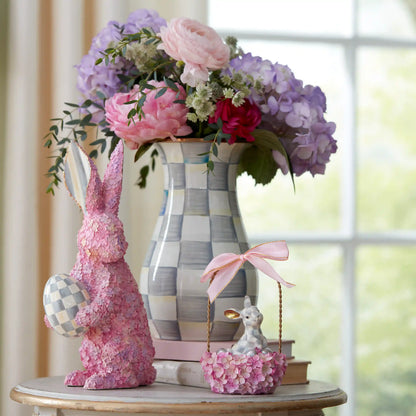 Wild Rose Brown Tall Vase
