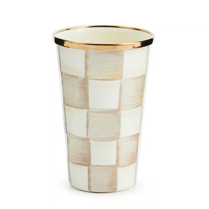 Emerald Check 20 Ounce Tumbler