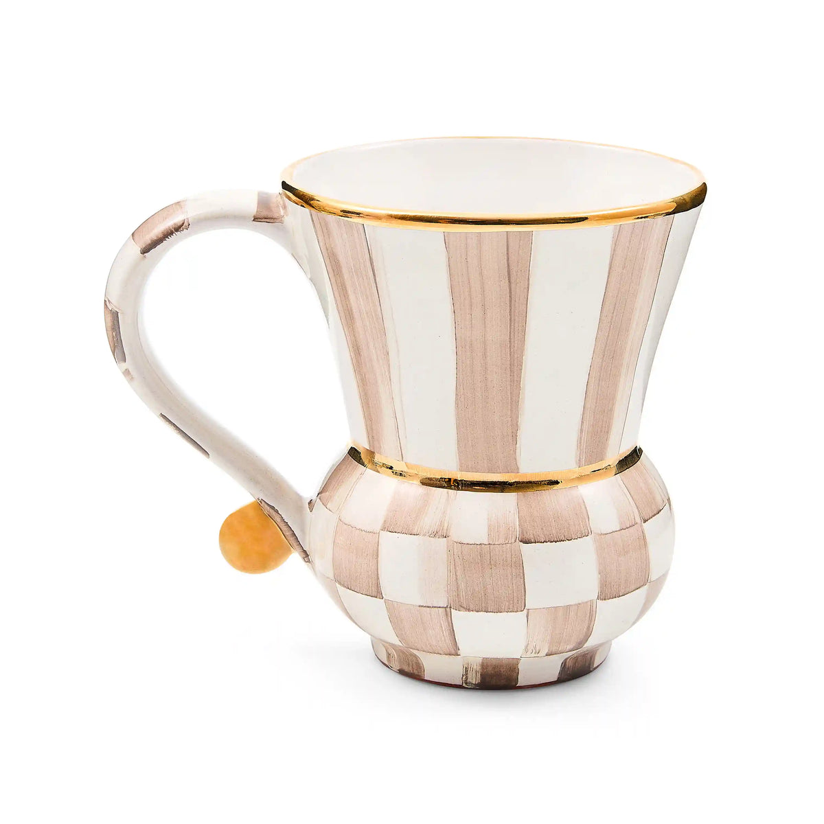 Courtly Check Ceramic Mug