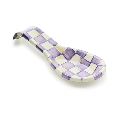 Emerald Check Spoon Rest