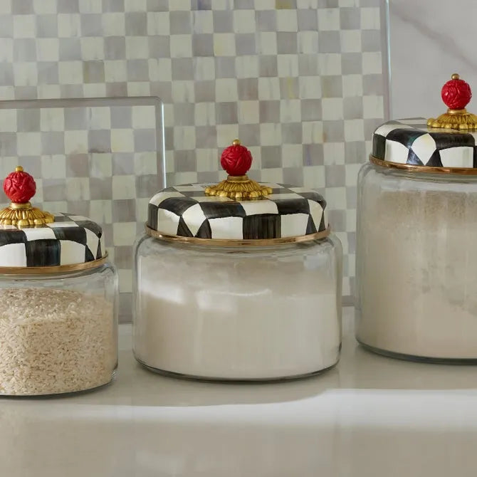 Courtly Check Medium Kitchen Canister