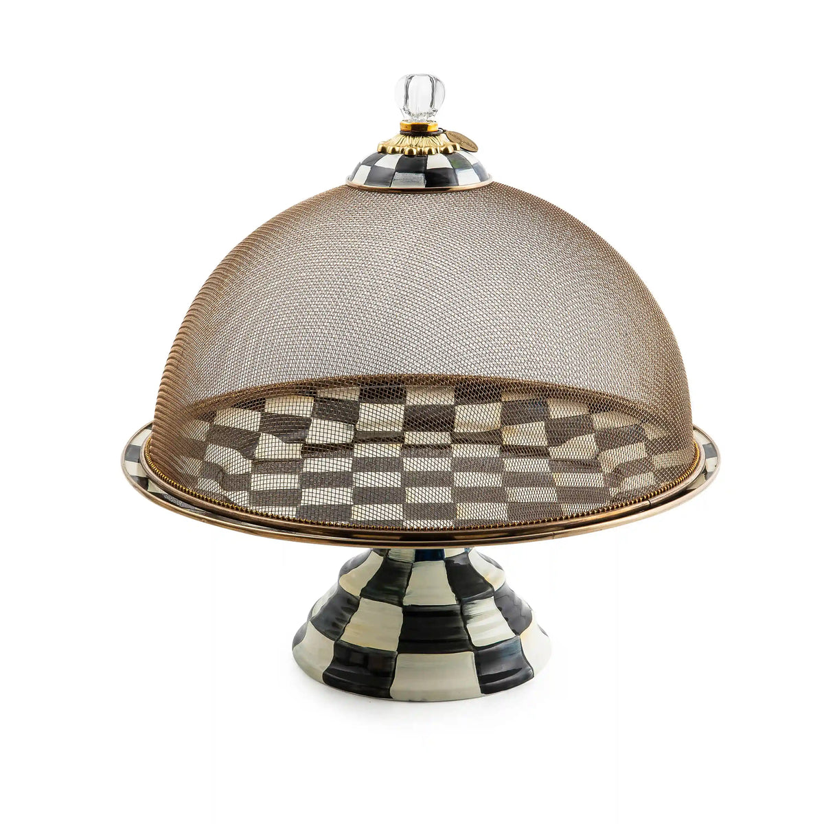 Courtly Check Large Mesh Dome