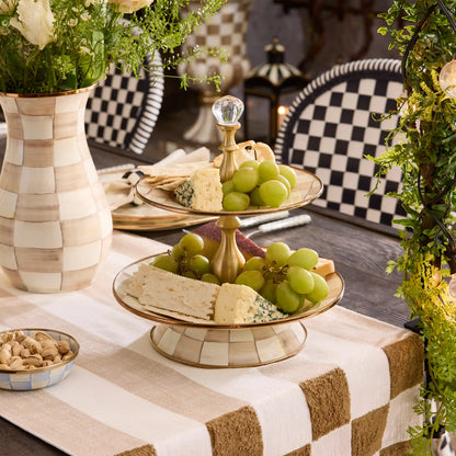Courtly Check Two Tier Sweet Stand
