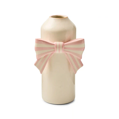Rosy Bow Vase