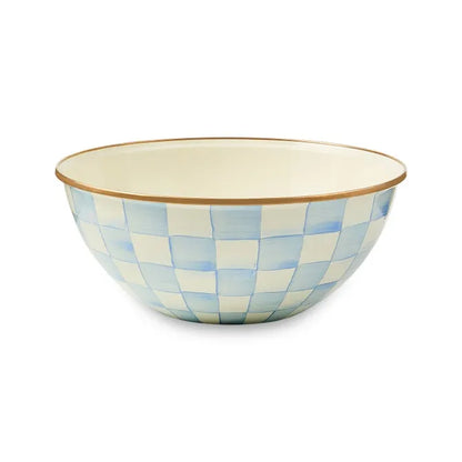 Sky Check Large Everyday Bowl