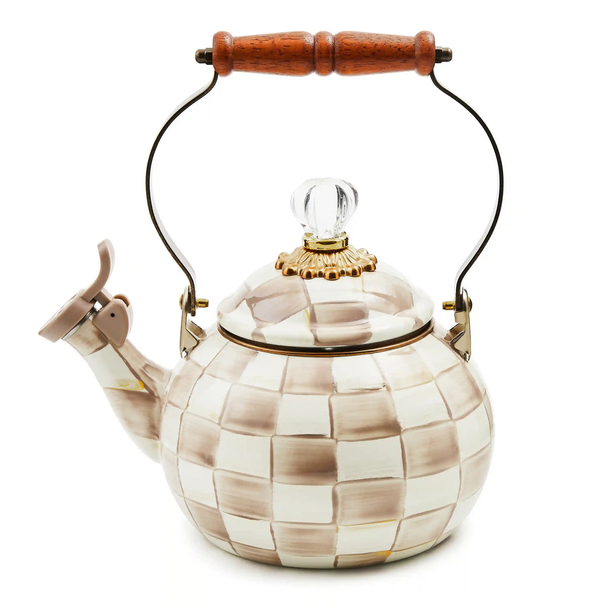Rosy Check Whistling Tea Kettle