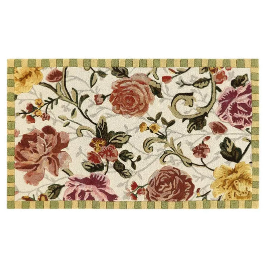 Golden Peonies 3' x 5' Rug