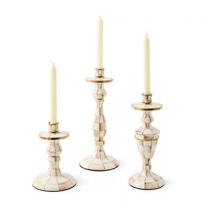Sky Check Medium Candlestick