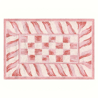 Rosy Check 2' x 3' Rug