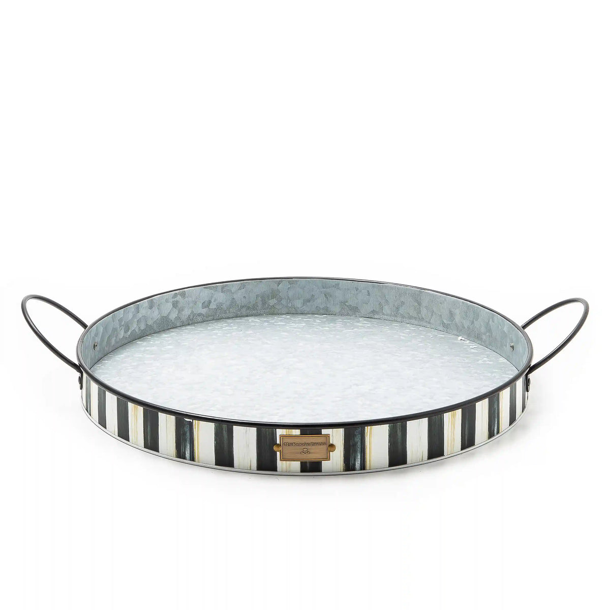 Courtly Stripe Serving Trays, Set of 2
